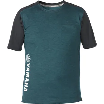 Pánská móda Pánské tričko na kolo MTB Yamaha ALP zelené Velikost: XL