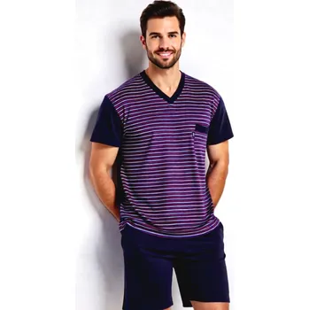 Pánské pyžamo Pánské Pyžamo Krátké FOLTÝN PK 306 Velikost: L