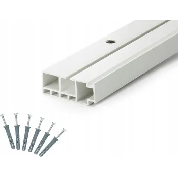 Garnýž GARNÝŽ Stropní LIŠTA Stropní PVC 1 Drážková 100cm