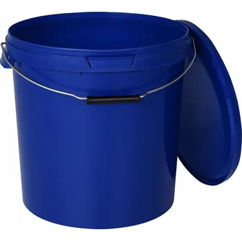 Dóza na potraviny Plastový kbelík s víkem 30 l