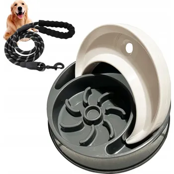 Miska pro psa Jedna plastová miska CE, vícebarevná, 550 ml