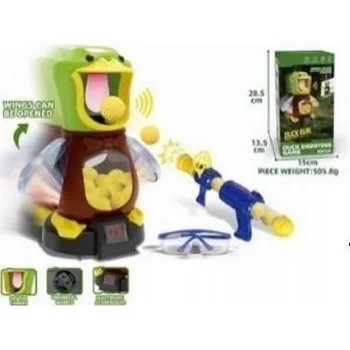 Dětská zbraň Střelnice Kachna + pistole na měkké míčky