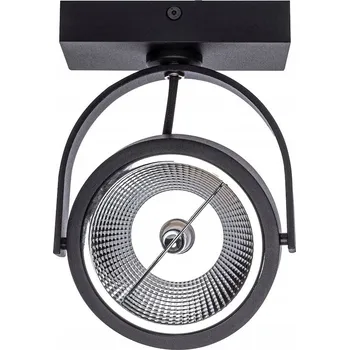 Stropní svítidlo přisazené Milagro 35 W GU10 10 cm černé