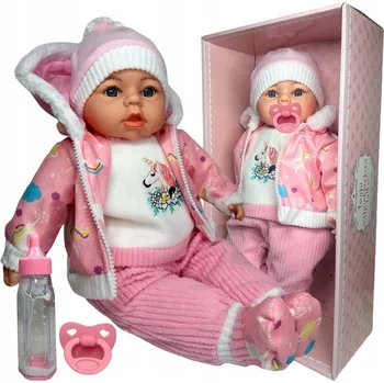 Panenka PANENKA INTERAKTIVNÍ MIMINKO JAKO ŽIVÉ PŘÍSLUŠENSTVÍ BORN JEDNOROŽEC MLUVÍ ZPÍVÁ