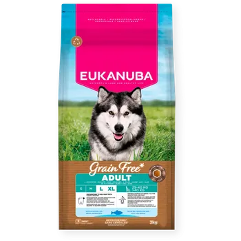 Eukanuba Grain Free Adult Large & Giant Ocean Fish 2x12kg