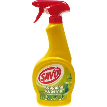 Savo Koupelna tekutý čistič na vodní kámen rozprašovač 500 ml