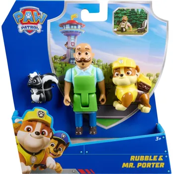 Figurka Tlapková patrola FIGURKY Rubble, Pan Porter a Skunk – Sada Tlapková patrola
