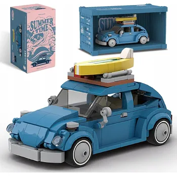 ostatní stavebnice Stavebnice model VW Beetle – 347 dílů automobilová vitrína (347PCS)