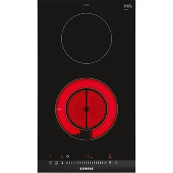 Varná deska Siemens ET375FFP1E varná deska Černá, Nerezová ocel Vestavná Keramická 2 varné zóny
