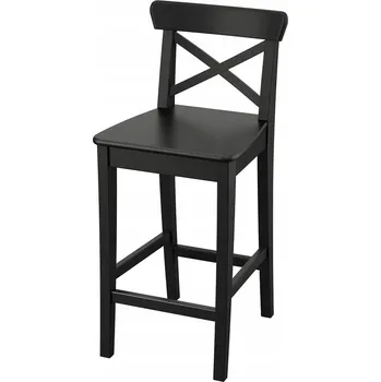 Barová židle Barová Židle IKEA černý 92 cm MDF deska