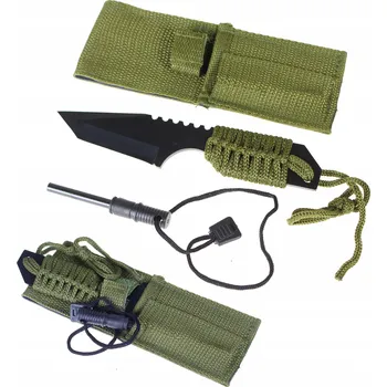 Kuchyňský nůž Taktický Nůž ZYLU, hořčíkové křesadlo