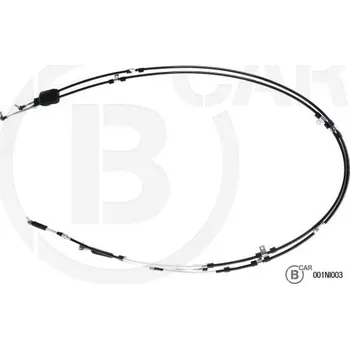 Tažné lanko, ruční převodovka B CAR 001NI003