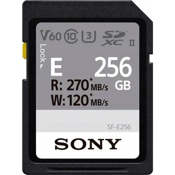 Paměťová karta SD karta Sony SF-E256 256 GB