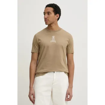 Pánské tričko Bavlněné tričko Iceberg F018.6306 zelená 81X, vel. L