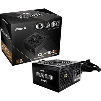 Počítačový zdroj ASROCK zdroj CL-550B,550W, 80Plus Bronze, 120 mm, ATX 2.52