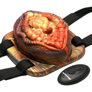 Vibrátor Creature Cocks Hell's Angel Vibrating Silicone Grinder