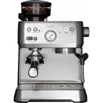 Kávovar Pákový tlakový kávovar Solis Grind & Infuse Perfetta 1640 W stříbrný/šedý