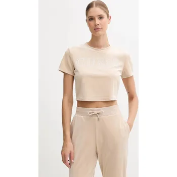 Dívčí oblečení Dětské tričko Guess COUTURE V3BI01.K0232 béžová 80X, vel. L