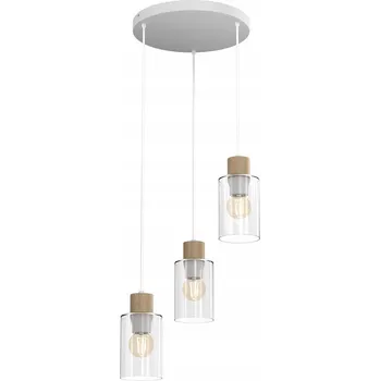 Závěsné svítidlo Milagro MADERA 3-bodové světlo patice E27