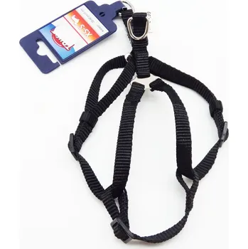 Postroj pro psa Trixie Postroj PREMIUM One Touch pro psa M; Černý