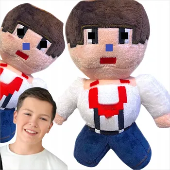 plyšák MINECRAFT PLYŠÁK MALÝ STEVE DÍTĚ POSTAVIČKA ZE HRY PLYŠOVÝ MAZLÍČEK PŘÍTULNÍČEK