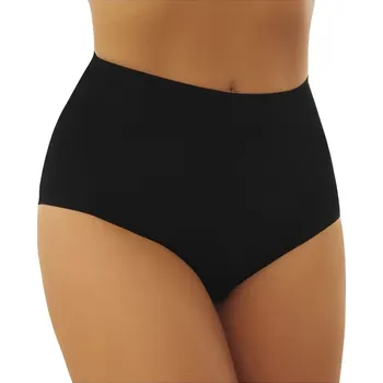 Dámské spodní prádlo Dámské tvarující kalhotky Comfort Černá - Emili Barva: černá, Velikost: L