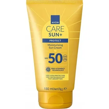 Přípravek na opalování Opalovací krém Avon Care Sun+ SPF 50, 150 ml