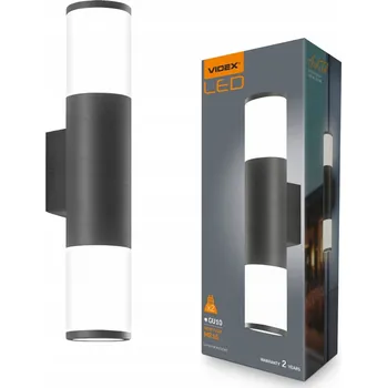 Nástěnné svítidlo Venkovní nástěnné svítidlo Videx černé GU10 30 W