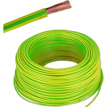 elektrický kabel FLEXIBILNÍ VODIČ LGY 0,75 1x0,75 žluto-zelený 1 m