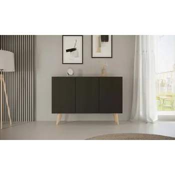 Komoda Komoda DMK 120 x 39,9 x 95,5 cm černá