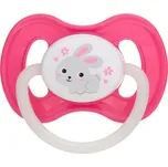 Canpol babies Dudlík kaučukový třešinka BUN&COM 0-6m růžový
