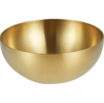KUCHYŇSKÁ MÍSA KOVOVÁ PREMIUM NEREZOVÁ OCEL ZLATÁ 25 cm 5,4 l