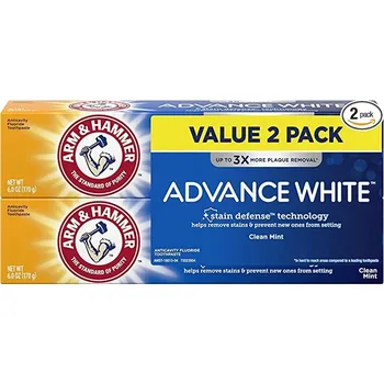 zubní pasta ZUBNÍ PASTA ARM&HAMMER ADVANCE WHITE 170g 2 BALENÍ