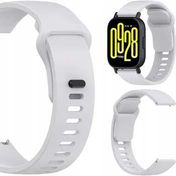 Řemínek na chytré hodinky Řemínek Polax pro Xiaomi 22mm šedý