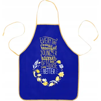 Kuchyňská zástěra Šedá kuchyňská sada zástěra + podložka s květinovým vzorem