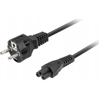 Napájecí kabel Napájecí kabel Lanberg CEE 7/7 -> IEC 320 C5 1.8M VDE pro notebook (miki) 1,