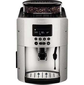 Kávovar Automatický automatický kávovar Krups Espresso machine 1450 W stříbrný/šedý
