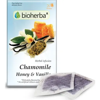 Pleťový krém BIOHERBA Čaj heřmánek med a vanilka 30 g
