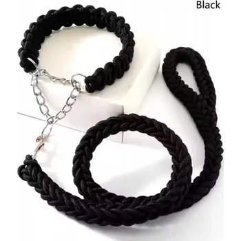 Vodítko pro psa Nylonové Vodítko pro psy, odolné, pletené lano s rukojetí a pevnou karabinou - SILNÉ