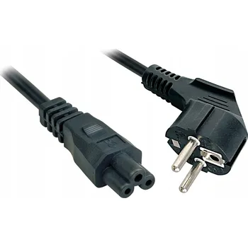 Napájecí kabel Napájecí kabel Lindy Schuko IEC C5 čtyřlístek , 5 m