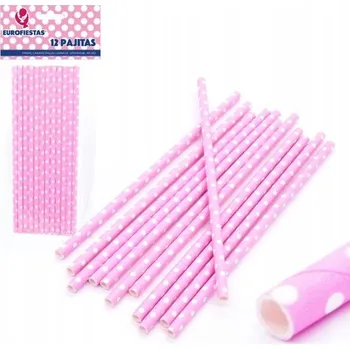 Papírová Brčka EF 12 ks