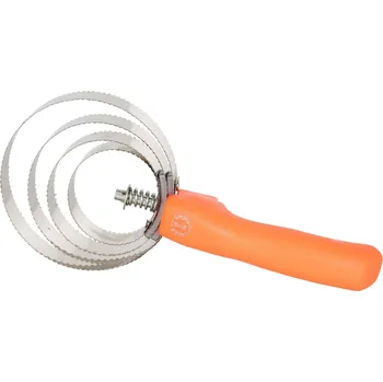 Čištění pro koně Imperial Riding Hřbílko kovové Imperial Riding, neon orange