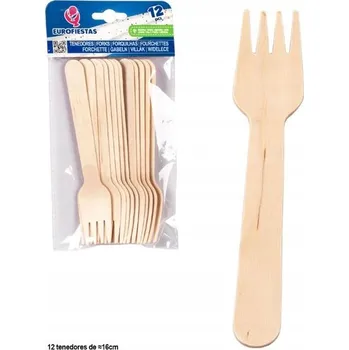 Příbor Pohodlná dřevěná vidlička