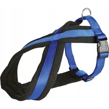 Postroj pro psa Prémiové postroje pro psy, velikost M: 45–80 cm/25 mm, královská modrá