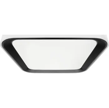 Stropní Svítidlo Milagro čtvercová 50 x 50 cm černá