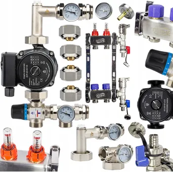 rozdělovač topení Rozdělovač DAMIX pro 2 okruhy