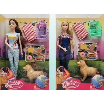 Panenka Sada doplňků pro Panenka se psem pro holčičku