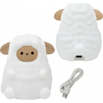 Lampička Noční lampa Ecolight bílá