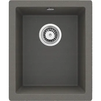 Granitový dřez Jednokomorový granitový dřez Deante CORDA šedý