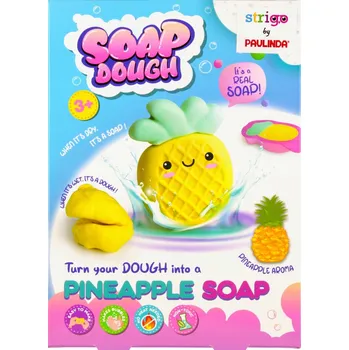 kreativní sada Kreativní sada pro děti Strigo - Vyrob si mýdlo Ananas s ovocnou vůní
